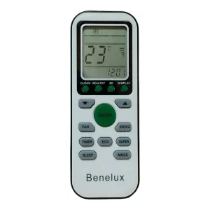 CONTROL REMOTO PARA MINISPLT AIRE ACONDICIONADO MARCA BENELUX 1426